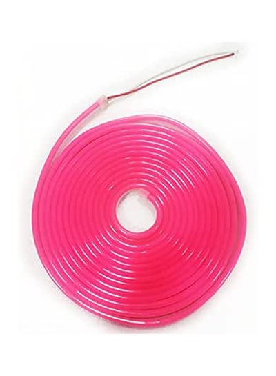 اشتري 5m 12v Pink Waterproof Flexible Neon Strip Light في مصر
