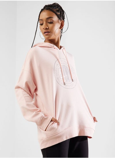 اشتري Logo Drawstring Hoodie في السعودية