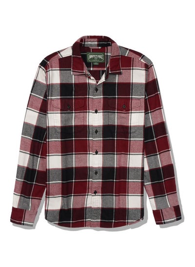 اشتري AE Super Soft Flannel Shirt في الامارات