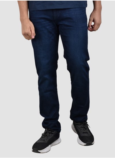 اشتري Men's Low Rise Jeans - Blue في السعودية