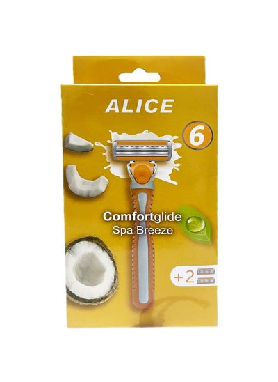 اشتري Alice Comfort Glide Spa Breeze + 2 Razor في مصر