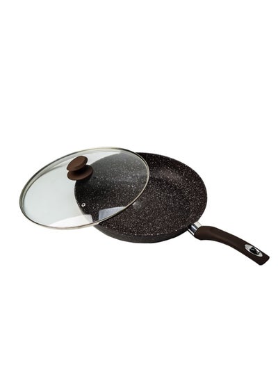 Buy Granite-coated aluminum pan 30 cm in Saudi Arabia