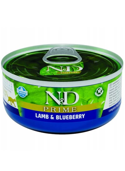 Buy Lamb & Blueberry Adult Cat Wet Food 12x70g in UAE