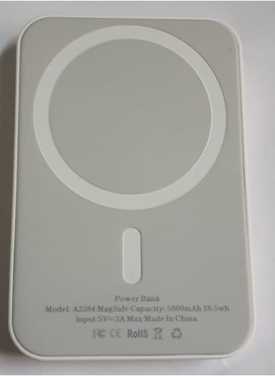 Buy Magnetic Wireless magsafe Power Bank compatible battery pack to your iPhone 15/14/13/12 Series in UAE