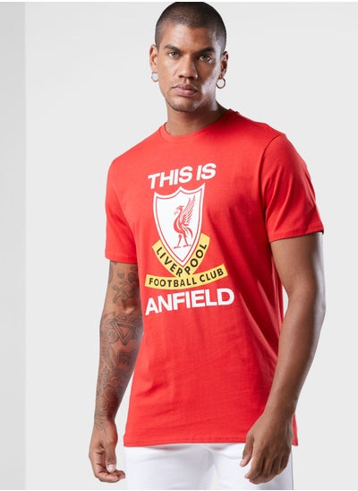 Buy Liverpool This Is Anfield T-Shirt in UAE