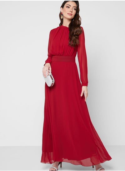 Buy Ruched Detail Dress in Saudi Arabia