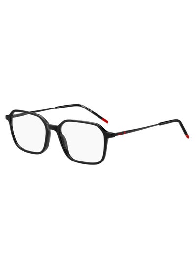 Buy Men's  Rectangular Shape Metal Sunglasses Hg 1289  40 - Lens Size: 40.1 Mm - Black Red in Saudi Arabia