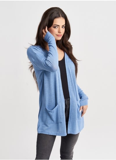 Buy Hailys Women's Cardigan , Blue in UAE