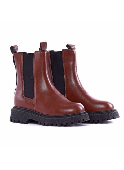 Buy Half Boot Black For Women - Brown in Egypt