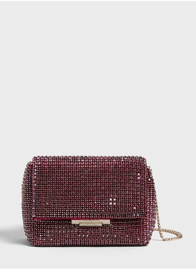 اشتري Gliteri Crystal Mini Cross Body Bag في الامارات