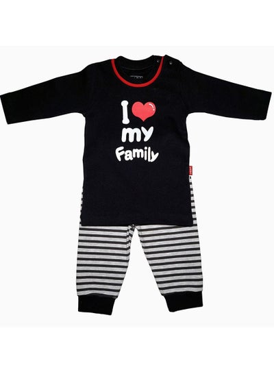 Buy 2-Piece Printed Pyjama Set Top & Pant for Baby in UAE