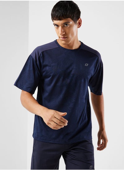 Buy Oversized Fit Training T-Shirt in UAE