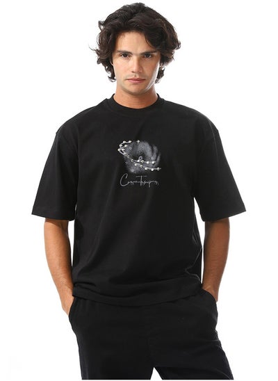 Buy Oversized Printed Cotton T-Shirt in Egypt