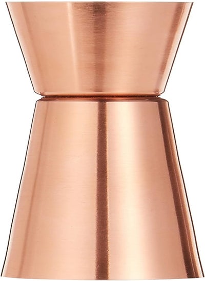 Buy Kedge Stainless Steel Copper Finish Peg Measure, 30/60 Ml Capacity, Chrome in UAE