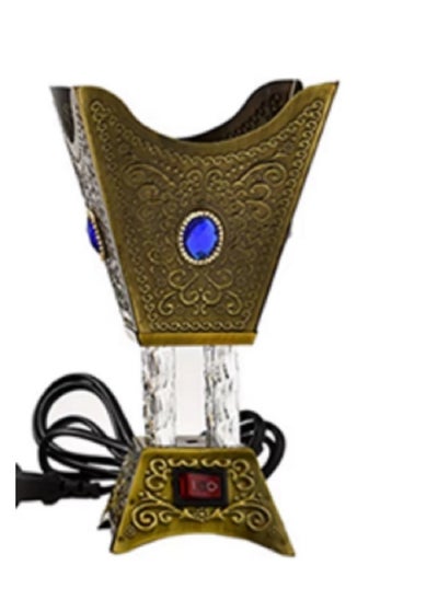 Buy Metal Incense Holder, Electric Incense Burner Decorated with Stones in Egypt