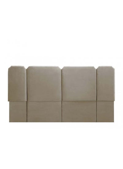 Buy H116 | Velvet headboard - Light Brown in Saudi Arabia