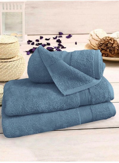 Buy Banotex Bath Towel (70 x 140 cm) - 500 GSM 100% Combed Cotton   Egyptian Cotton, Quick Drying Highly Absorbent - Thick Highly Absorbent Bath Towels - Soft Hotel Quality for Bath and Spa and Color Fast in UAE