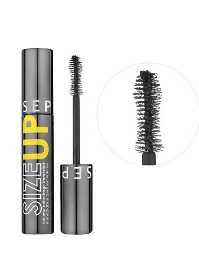 Buy Sephora Size Up Volumizing Mascara Black 5ml in UAE