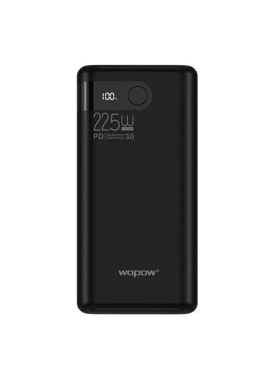 Buy 20000mAh 22.5W Fast Charging PD Power Bank With Digital LED Power Display BLACK in UAE