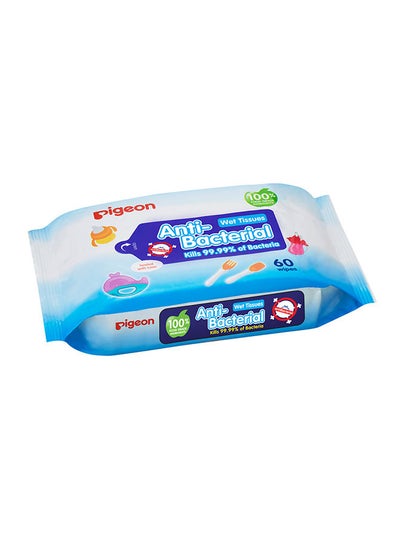 Buy Anti Bacterial Wipes 60 Sheets in UAE