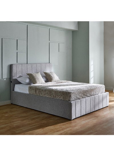 Buy Patara Leon Queen Smart Hydraulic Storage Bed 212 x 120 x 161 cm in Saudi Arabia