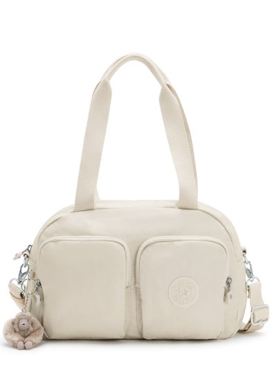 Buy KIPLING Cool Defea Medium shoulderbag (with removable shoulderstrap)Beige Pearl-I60173KA in UAE