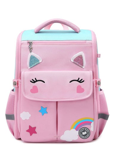 Buy 3D Unicorn School Bag-Pink in Saudi Arabia