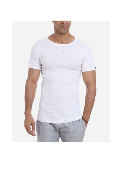 Buy Cottonil  Round Neck T- Shirts - White in Egypt