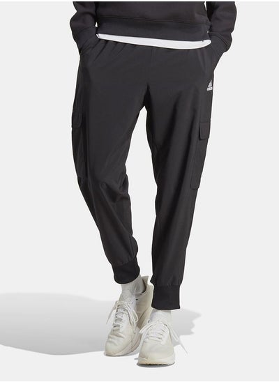 اشتري Essentials Logo Woven Cargo Ankle Length Pants في السعودية