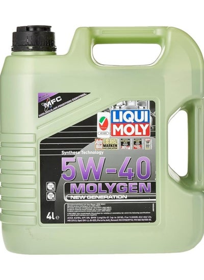 اشتري Liqui Moly Molygen Generation 5W-40 Fully Synthetic Engine Oil (4L) في الامارات