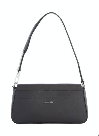 Buy Women's Business Shoulder Bag - faux leather, Black in UAE