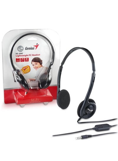 Buy HS-M200C On Ear Office Headset Lightweight With Mic Noise-cancelling Microphone For Office, Call Center in Egypt