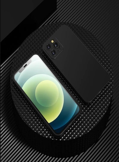 Buy Recci 360 case for iPhone 11 Pro Max (protective case + transparent screen) Black in Egypt