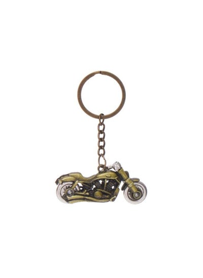 Buy Metal Keychain With Motorcycle Shape - Green in Egypt