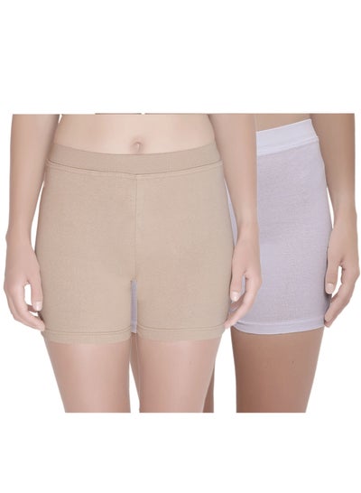 Women's/Girl's Cotton Lycra Shorts with Lace Trim Cycling Shorts/Safety  Shorts/Under Skirt Shorts/Night