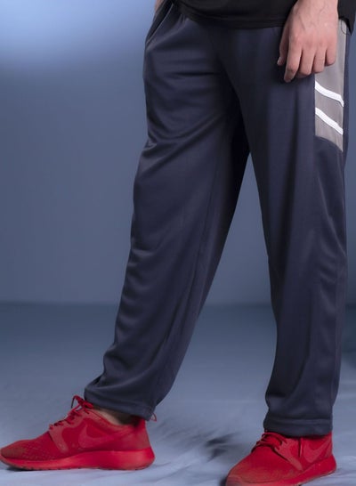 Buy Moisture Wicking Sports Trousers Grey in UAE