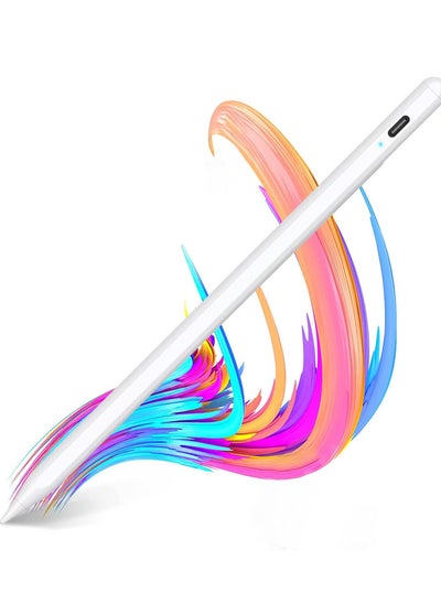 Buy Stylus Pen for iPad 9th&10th Gen with Palm Rejection, Active Pencil Compatible with iPad 10th/9th/8th/7th/6th Gen, iPad Air 5th/4th/3rd Gen,iPad Pro 11 & 12.9 inch, iPad Mini 6th/5th Gen in UAE