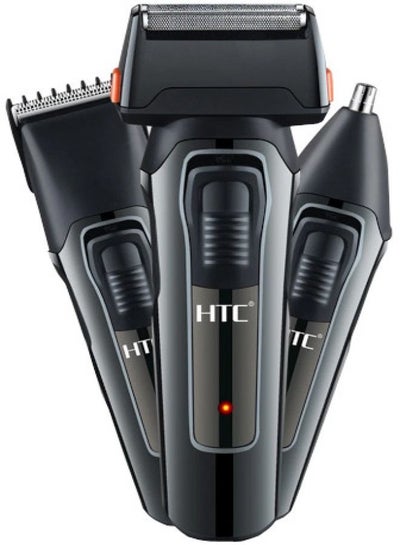 Buy HTC AT-1088 3 in 1 Multifunctional Shaver , Trimmer , Nose Trimmer Set in UAE