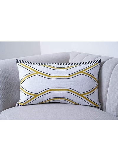 Buy Nimrat Cushion Cover 40x65 Cm  Yellow in UAE