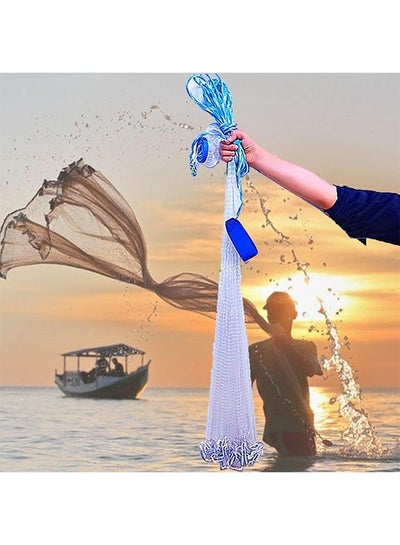 Hand Throw Fishing Net,Outdoor American Style Hand Nylon Fishing