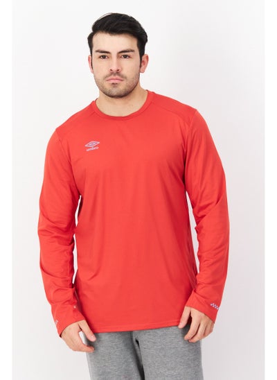 Buy Men Sportswear Fit Training Top, Red in UAE