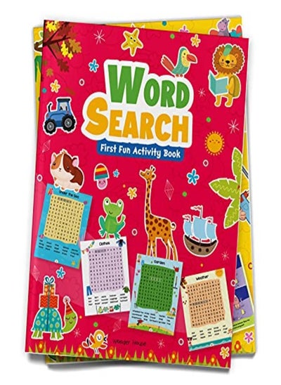 اشتري Word Search First Fun Activity Books For Kids by Wonder House Books Paperback في الامارات