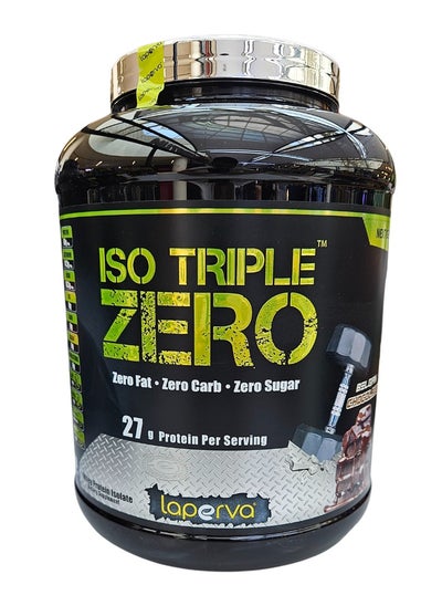 Buy Laperva Iso Triple Zero Whey Protein Isolate Belgian Chocolate Flavor 4Lb in UAE