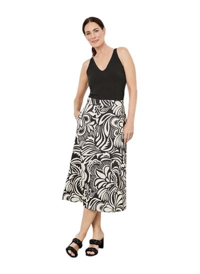 Buy Patterned skirt with slits in Egypt