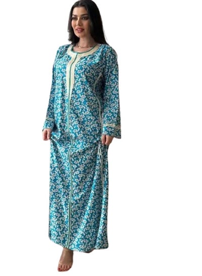 Buy Women's summer jalabiya for home and reception - comfortable and light cotton in Egypt