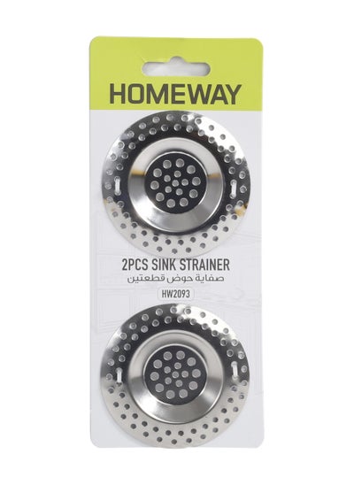 اشتري Homeway Sink Strainer 2pcs – Essential Kitchen Accessory for Easy Drainage في الامارات