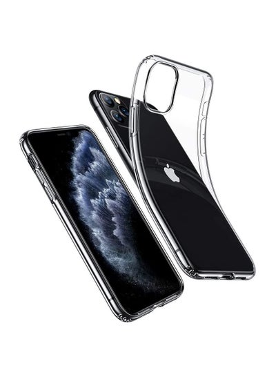 Buy ESR Essential Zero Designed for iPhone 11 Pro Max Case, Slim Clear Soft TPU, Flexible Silicone Cover for iPhone 11 Pro Max 6.5-Inch (2019), Clear in Egypt