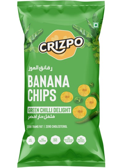 Buy Banana Chips Green Chilli Delight 45grams in UAE