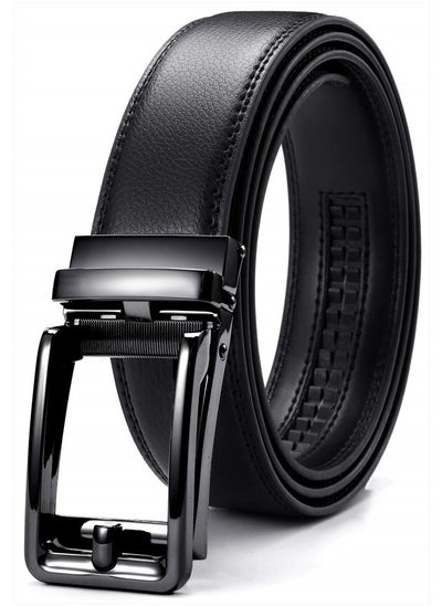 Buy Ratchet Belt - Mens Dress Belt 1 3/8" Comfort Click - Perfect Companion to Men's Oxfords in UAE