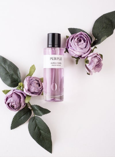 Buy Purple for Unisex by Alina Corel Eau de Parfum 100 ml in Saudi Arabia